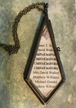 Load image into Gallery viewer, Crying Tree: Lynching Memorial Locket Necklace (PURCHASE REQUIRES CALL--SEE BELOW)