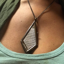 Load image into Gallery viewer, Crying Tree: Lynching Memorial Locket Necklace (PURCHASE REQUIRES CALL--SEE BELOW)