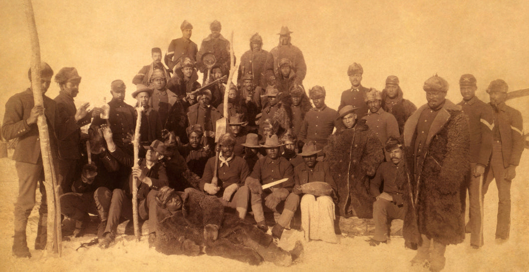Buffalo Soldiers Greeting Cards